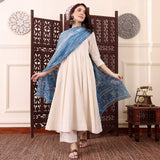 Embroidared Chanderi Silk Kurta Set