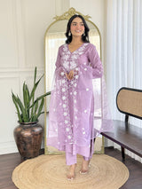 Embroidery Rayon Kurta Set