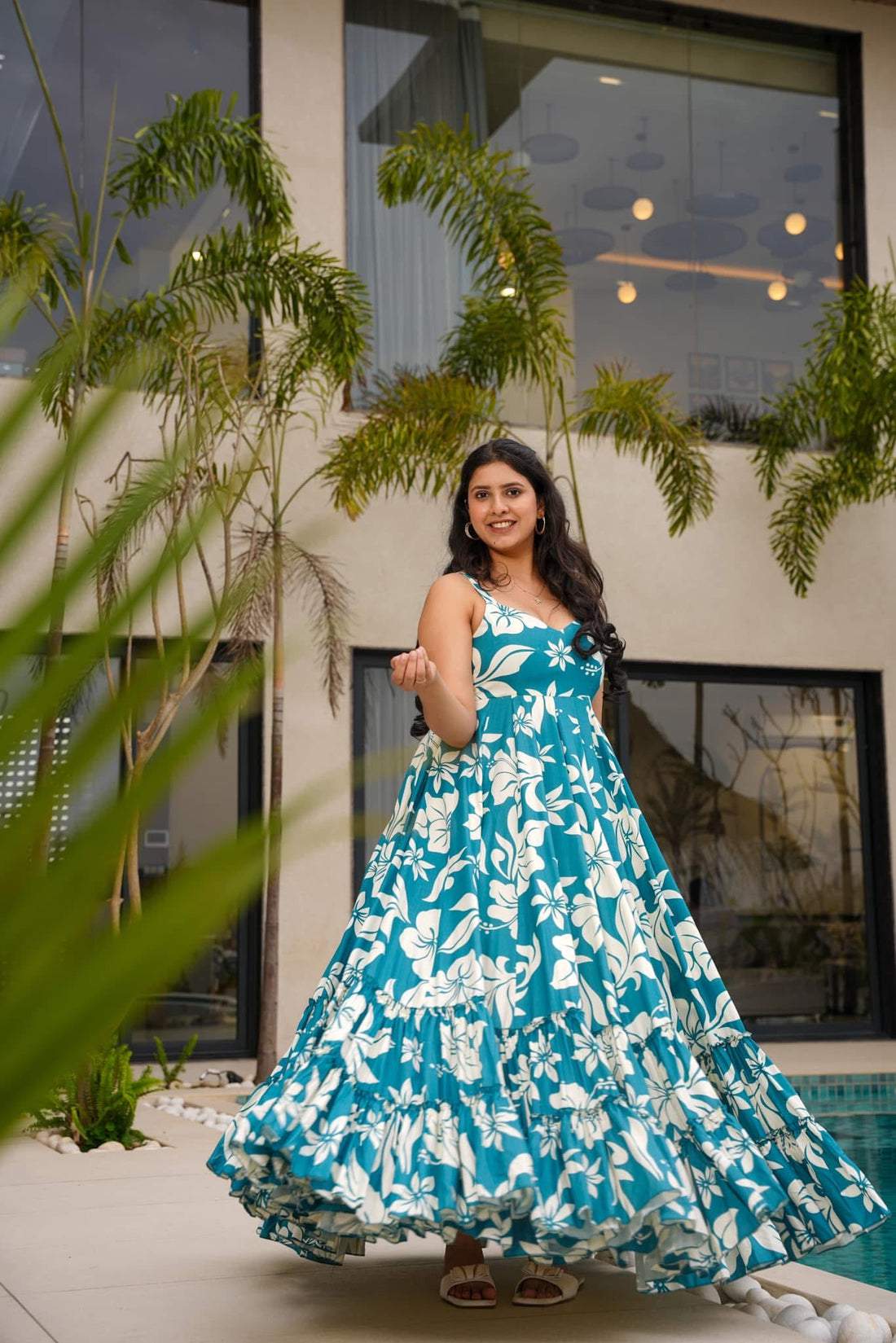 Printed Poly Rayon Kurti