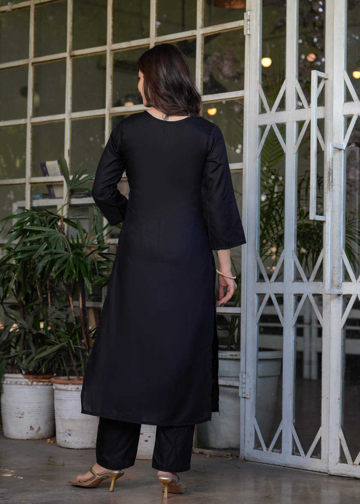 Embroidary Viscose Rayon Kurta Set