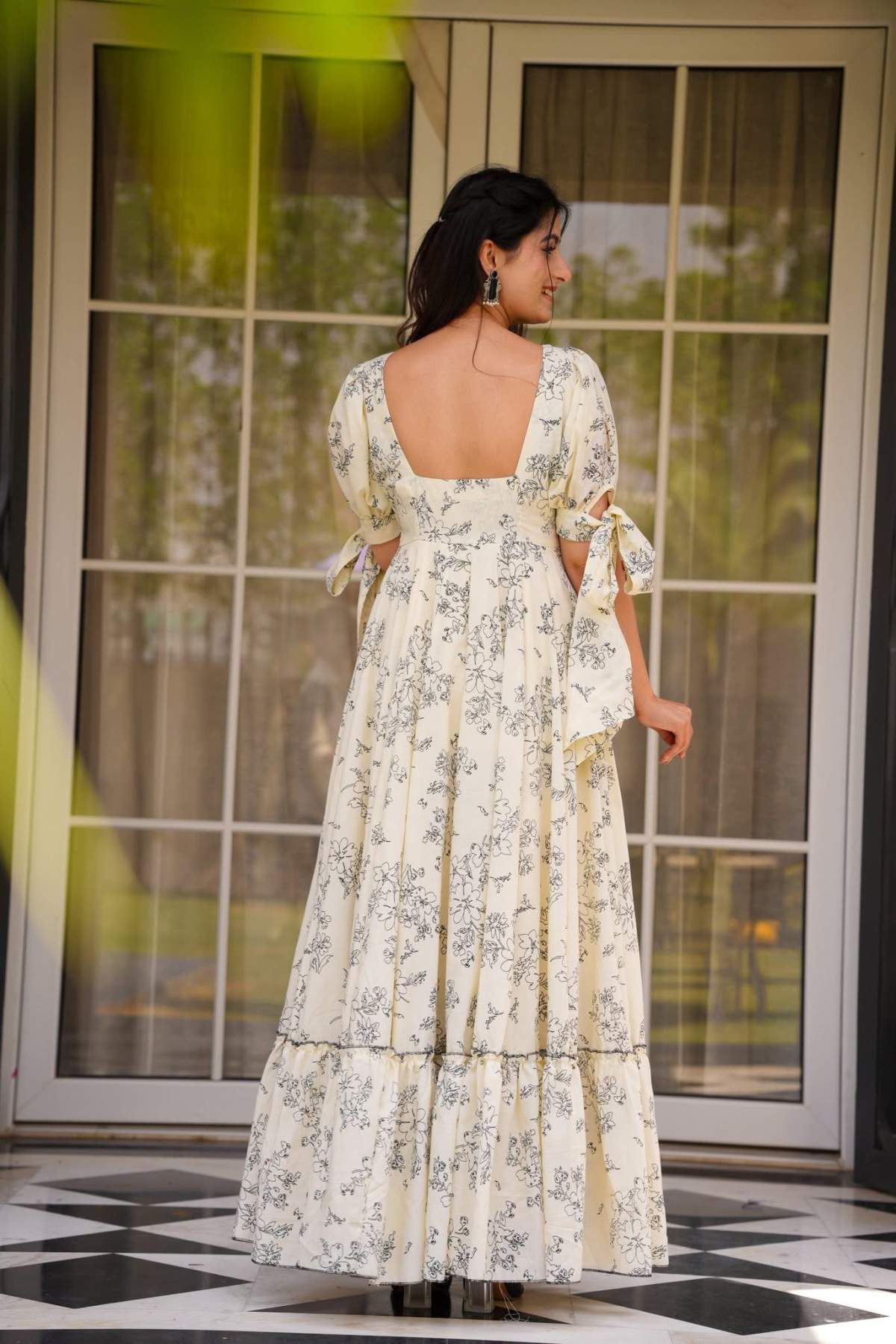 Printed Poly Rayon Kurti
