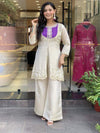 Coding Sequence Embroidered Kurti