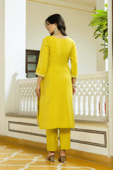 Embroidery Viscose Shimar Kurta Set