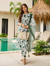 Embroidared Silk Blend Kurta Set