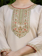 Embroidared Rayon Kurta Set