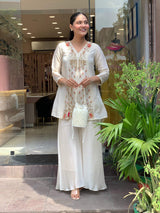Embroidared Silk (top Lebgth-31) Kurta Set