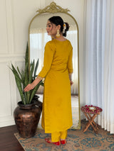 Embroidery Rayon Kurta Set