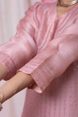 Embroidery Viscose Chanderi Kurta Set