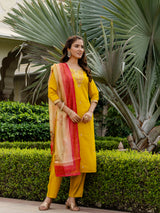 Embroidery Rayon Kurta Set