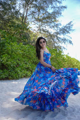 Printed Poly Rayon Kurti