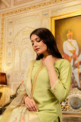 Embroidared Beads Viscose Simer Kurta Set