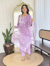 Embroidery Rayon Kurta Set