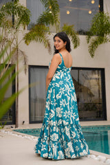 Printed Poly Rayon Kurti