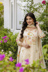 Embroidared Beads Viscose Assam Silk Kurta Set