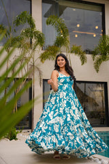 Printed Poly Rayon Kurti
