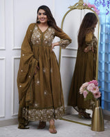 Embroidared Kurta Set