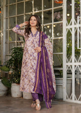 Printed Pure Cotton Kurta Set