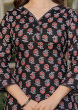 Printed Pure Cotton Kurta Set