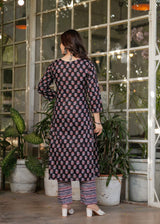 Printed Pure Cotton Kurta Set