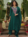 Embroidared Viscose Rayon Kurta Set