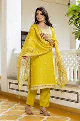 Embroidery Viscose Shimar Kurta Set