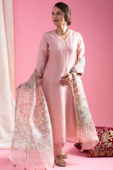 Embroidery Viscose Chanderi Kurta Set
