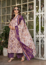 Printed Pure Cotton Kurta Set