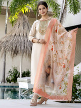 Embroidared Rayon Kurta Set