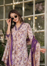 Printed Pure Cotton Kurta Set